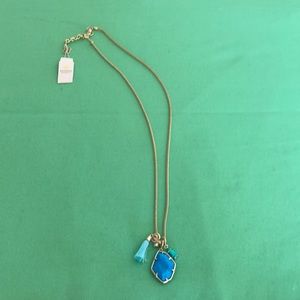 Kendra Scott Hailey Necklace in Aqua Howlite